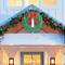 Glitzhome® 3ft. Lighted Christmas 3D Mesh Wreath Outdoor Décor